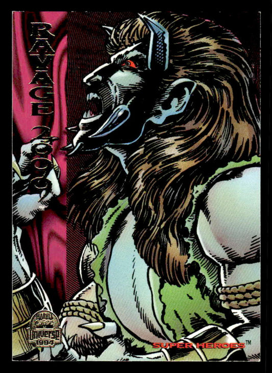 1994 Fleer Marvel Universe #182 Ravage 2099