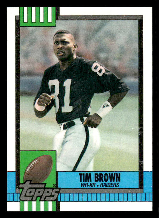 1990 Topps #295 Tim Brown