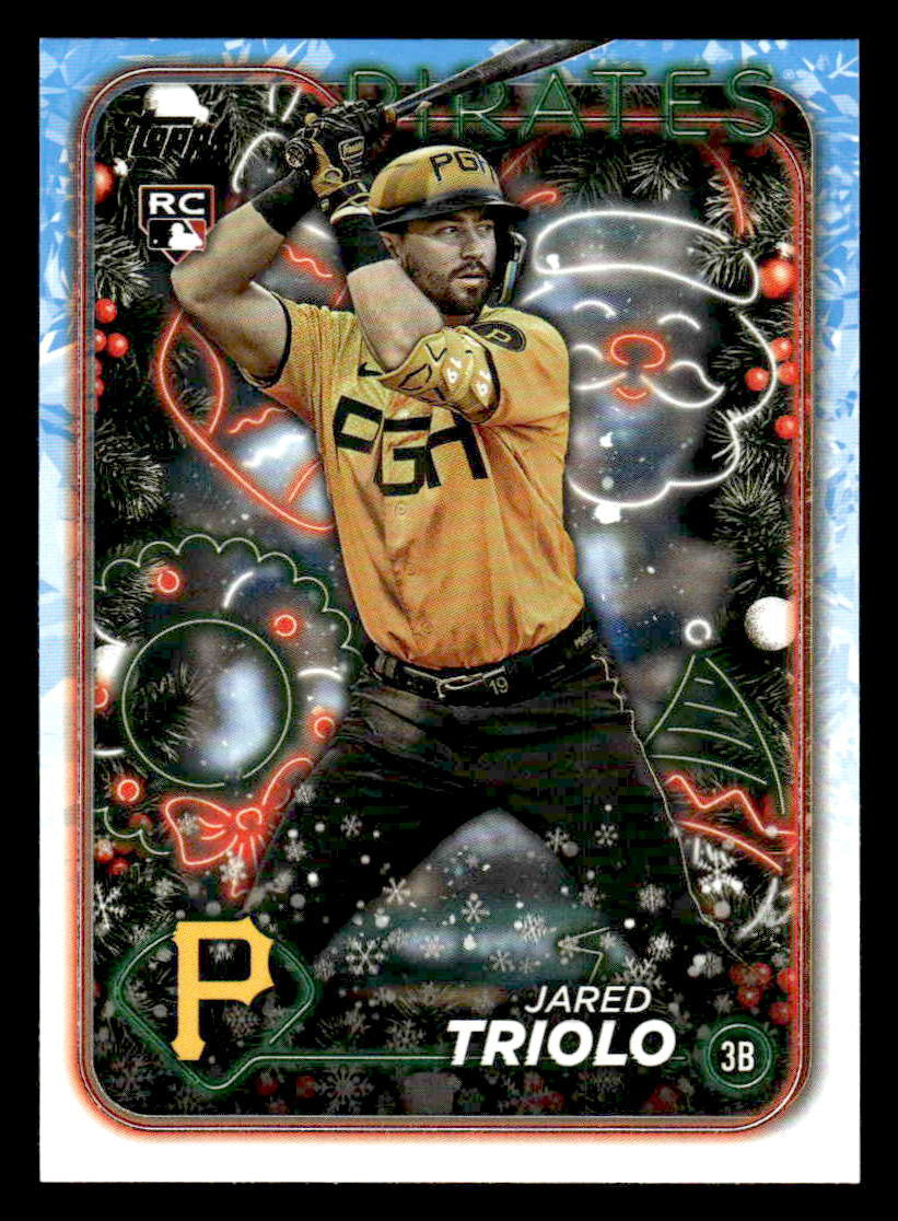 2024 Topps Holiday #H188 Jared Triolo