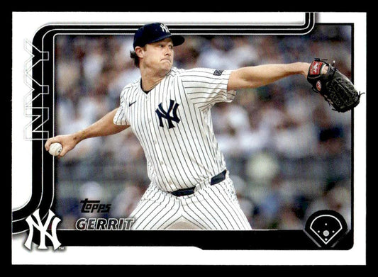 2025 Topps #187 Gerrit Cole