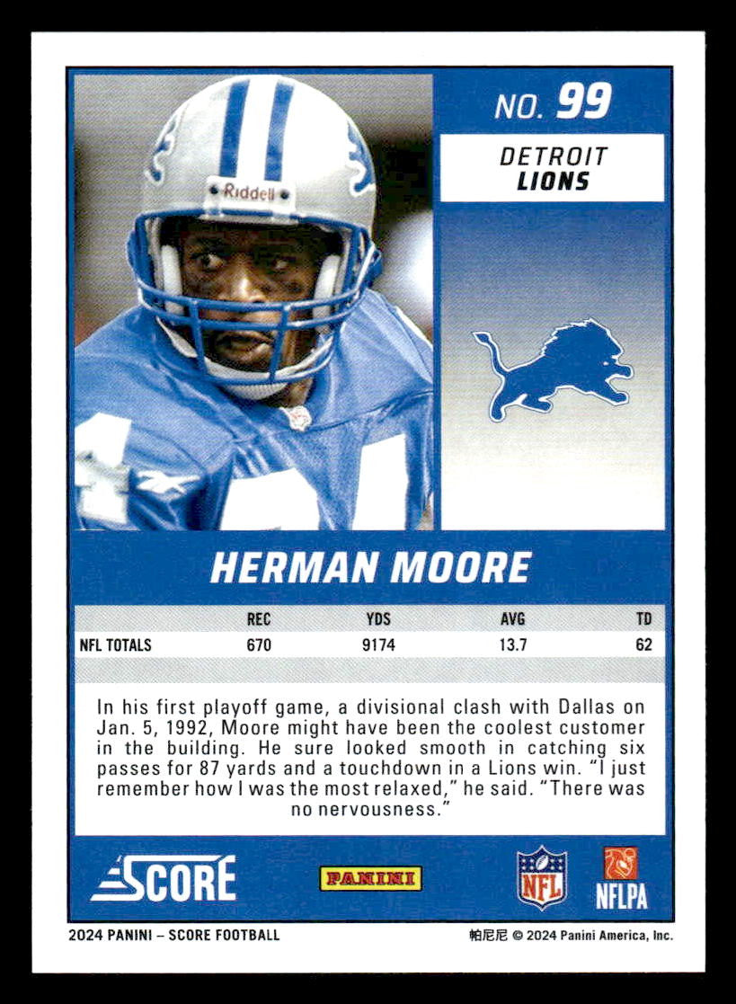 2024 Score #99 Herman Moore