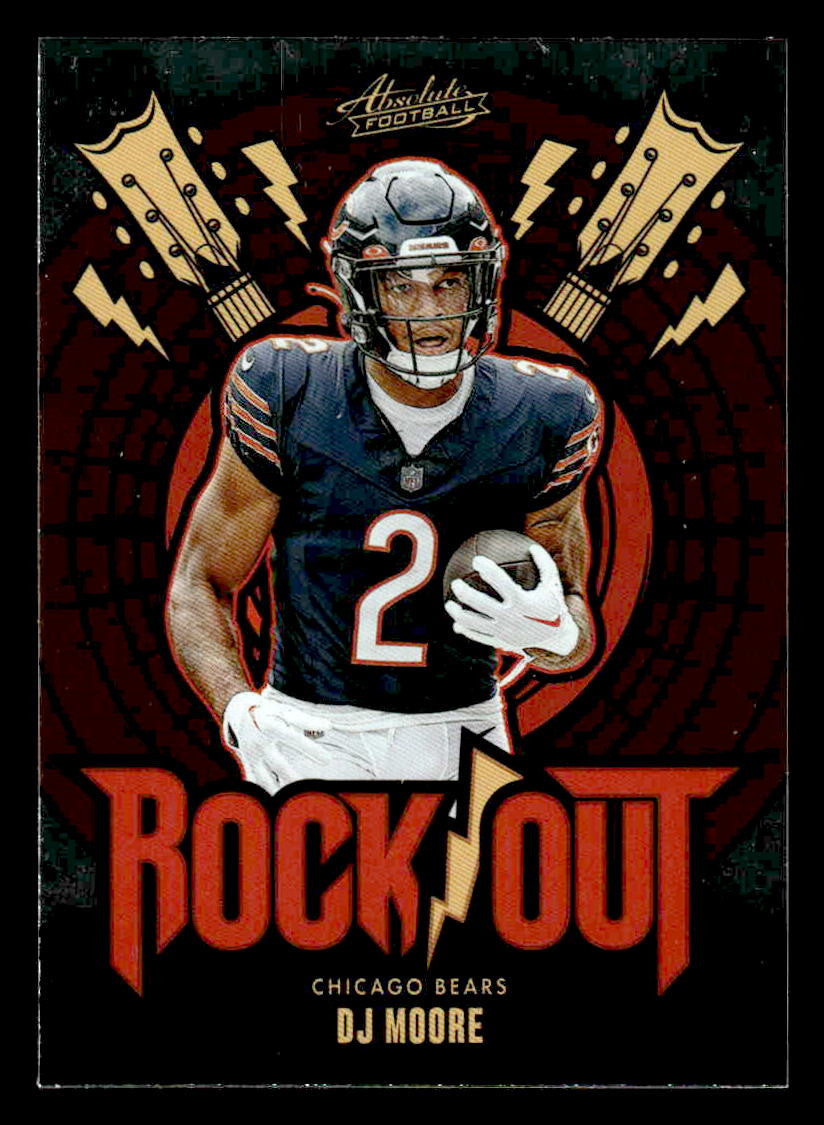 2024 Panini Absolute #RO-DME DJ Moore Rock Out