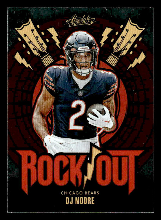 2024 Panini Absolute #RO-DME DJ Moore Rock Out