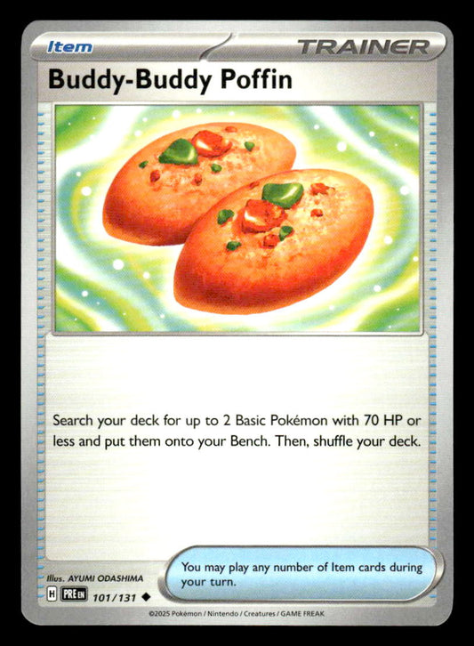 SV: Prismatic Evolutions #101/131 Buddy-Buddy Poffin Uncommon