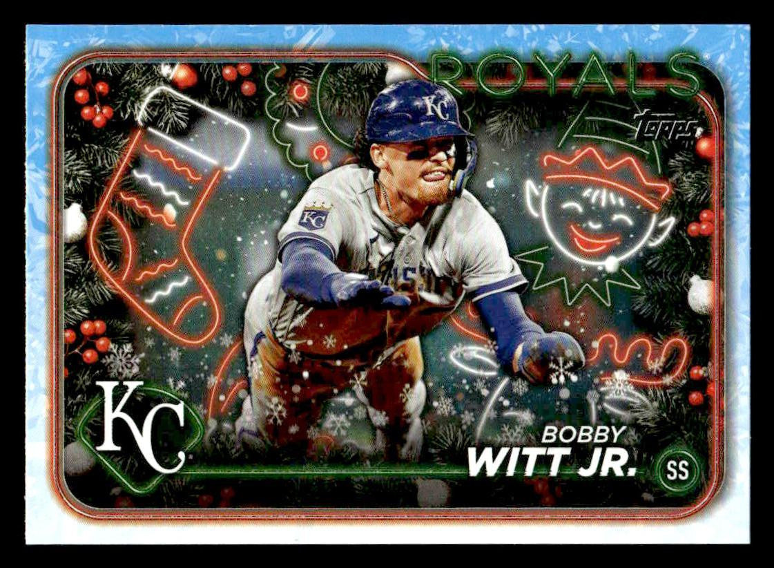 2024 Topps Holiday #H111 Bobby Witt Jr.