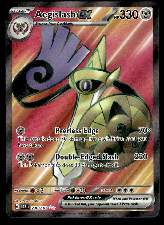 SV04: Paradox Rift #230/182 Aegislash ex Ultra Rare
