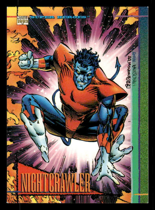 1993 SkyBox Marvel Universe #42 Nightcrawler