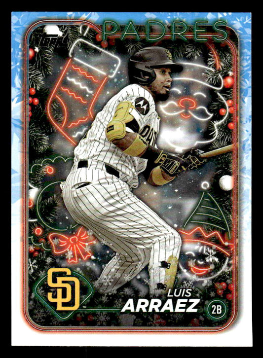 2024 Topps Holiday #H168 Luis Arraez