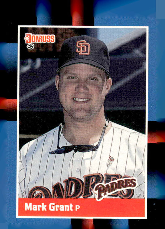 1988 Donruss #511b Mark Grant