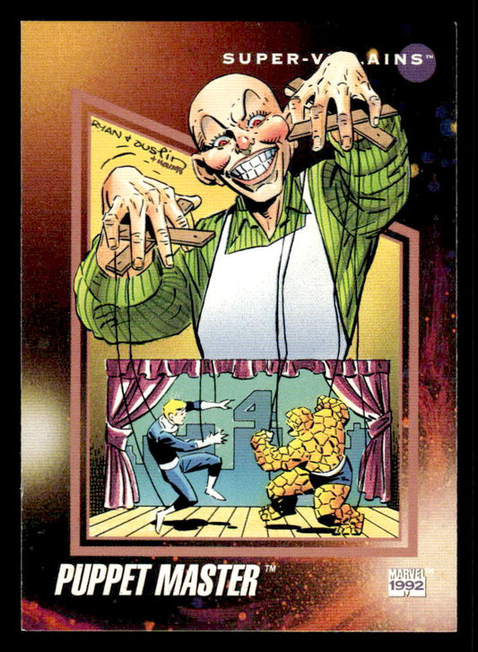 1992 Impel Marvel Universe #107 Puppet Master