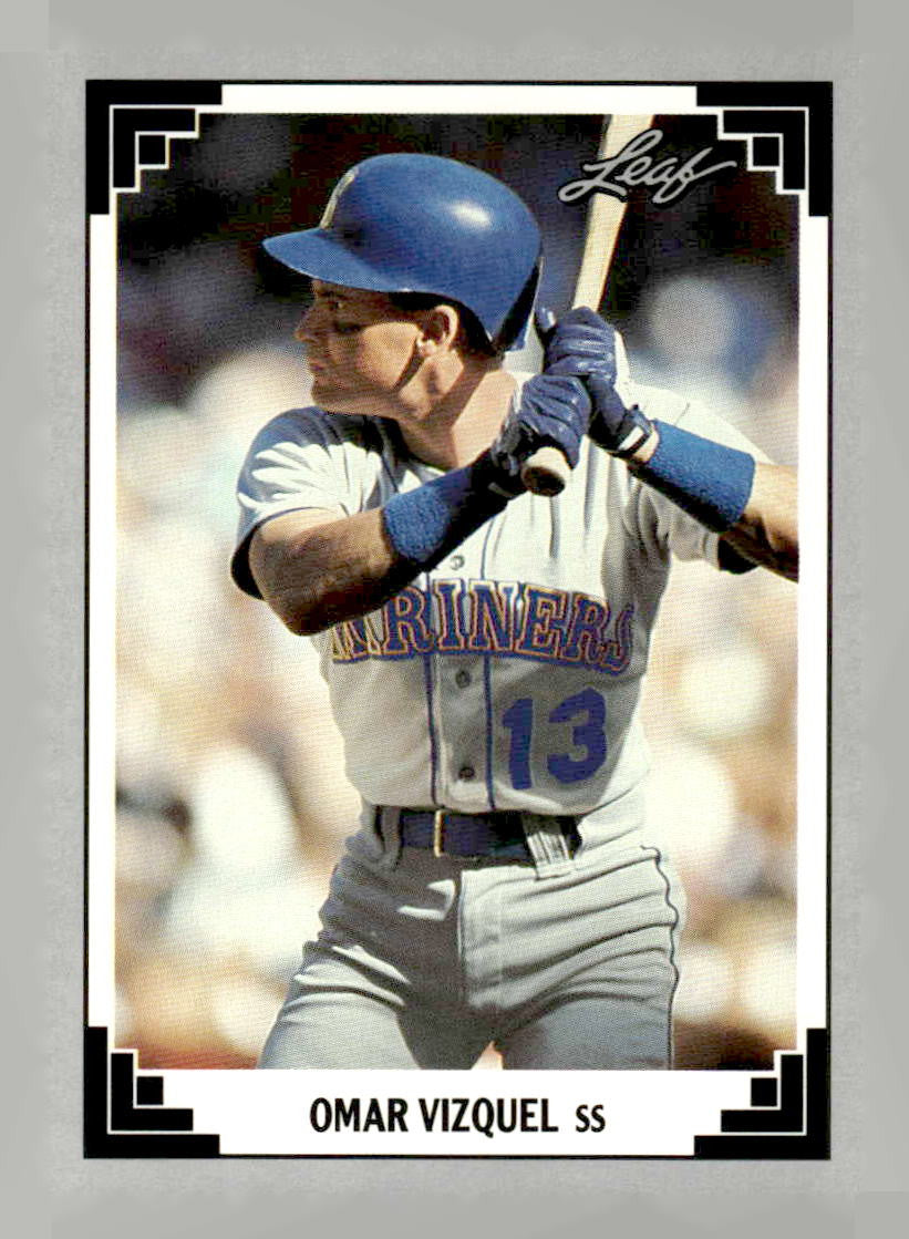 1991 Leaf #91 Omar Vizquel