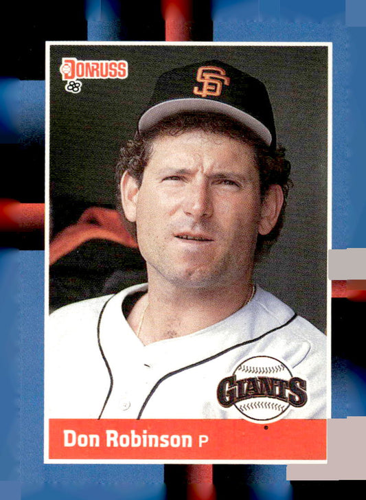 1988 Donruss #573b Don Robinson