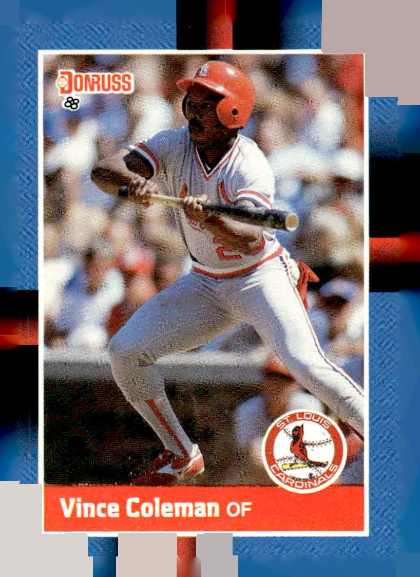 1988 Donruss #293 Vince Coleman