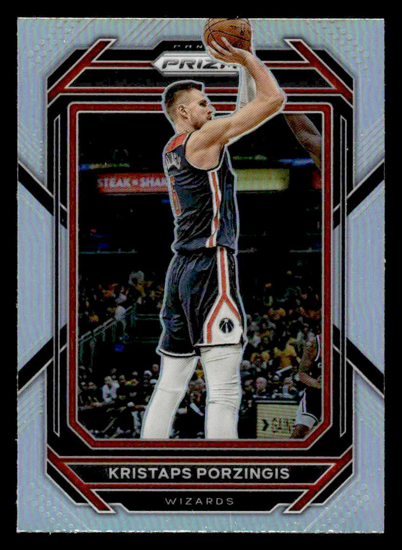 2022-23 Panini Prizm #191 Kristaps Porzingis Prizms Silver