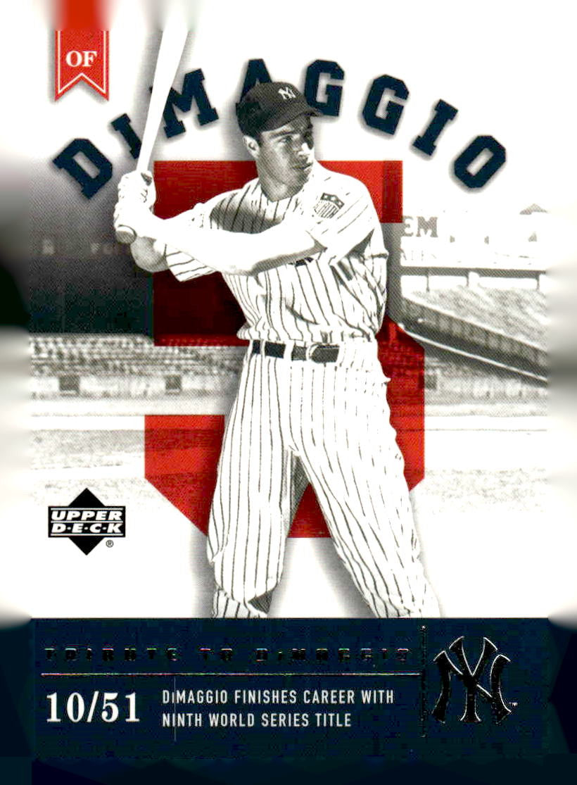 2002 Upper Deck Prospect Premieres #109 Joe DiMaggio