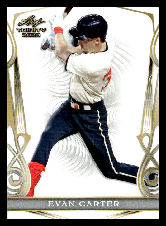 2023 Leaf Trinity #20 Evan Carter