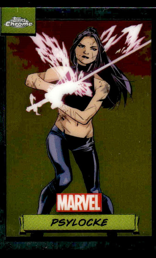 2024 Topps Chrome Marvel #52 Psylocke
