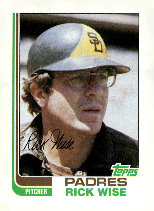 1982 Topps #330 Rick Wise