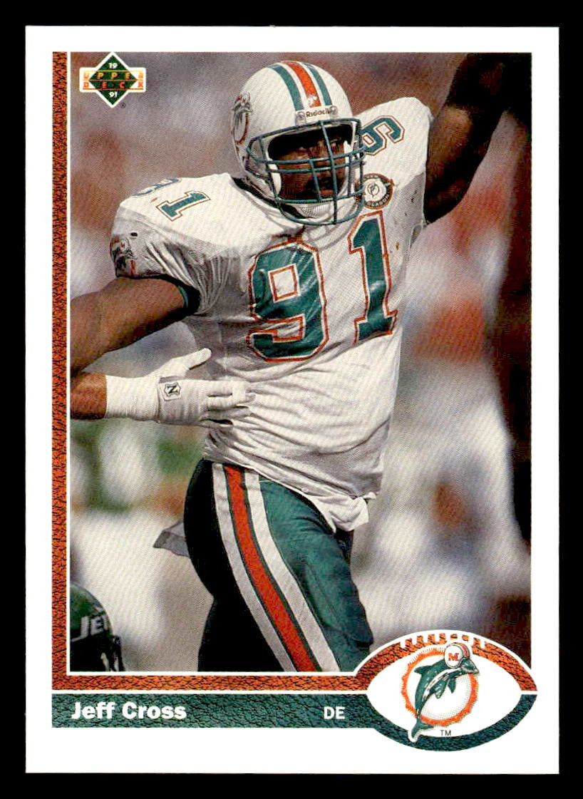 1991 Upper Deck #415b Jeff Cross