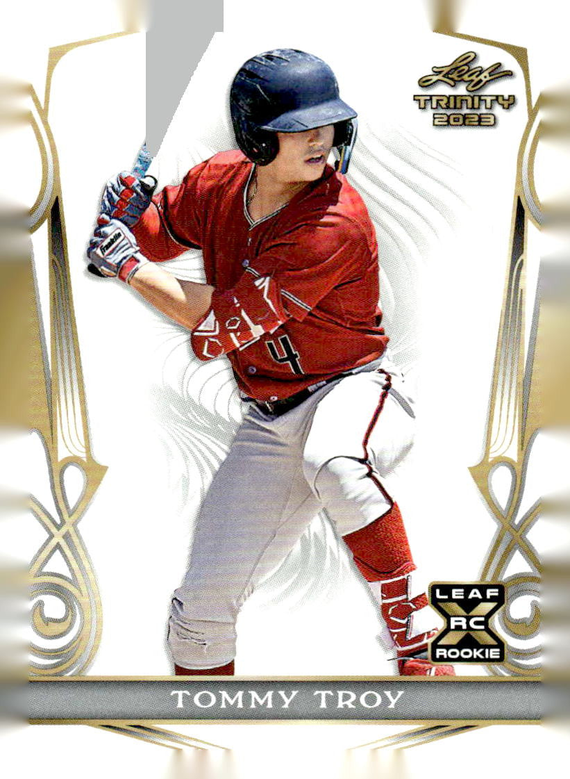 2023 Leaf Trinity #79 Tommy Troy