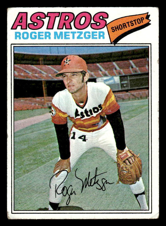 1977 Topps #481 Roger Metzger