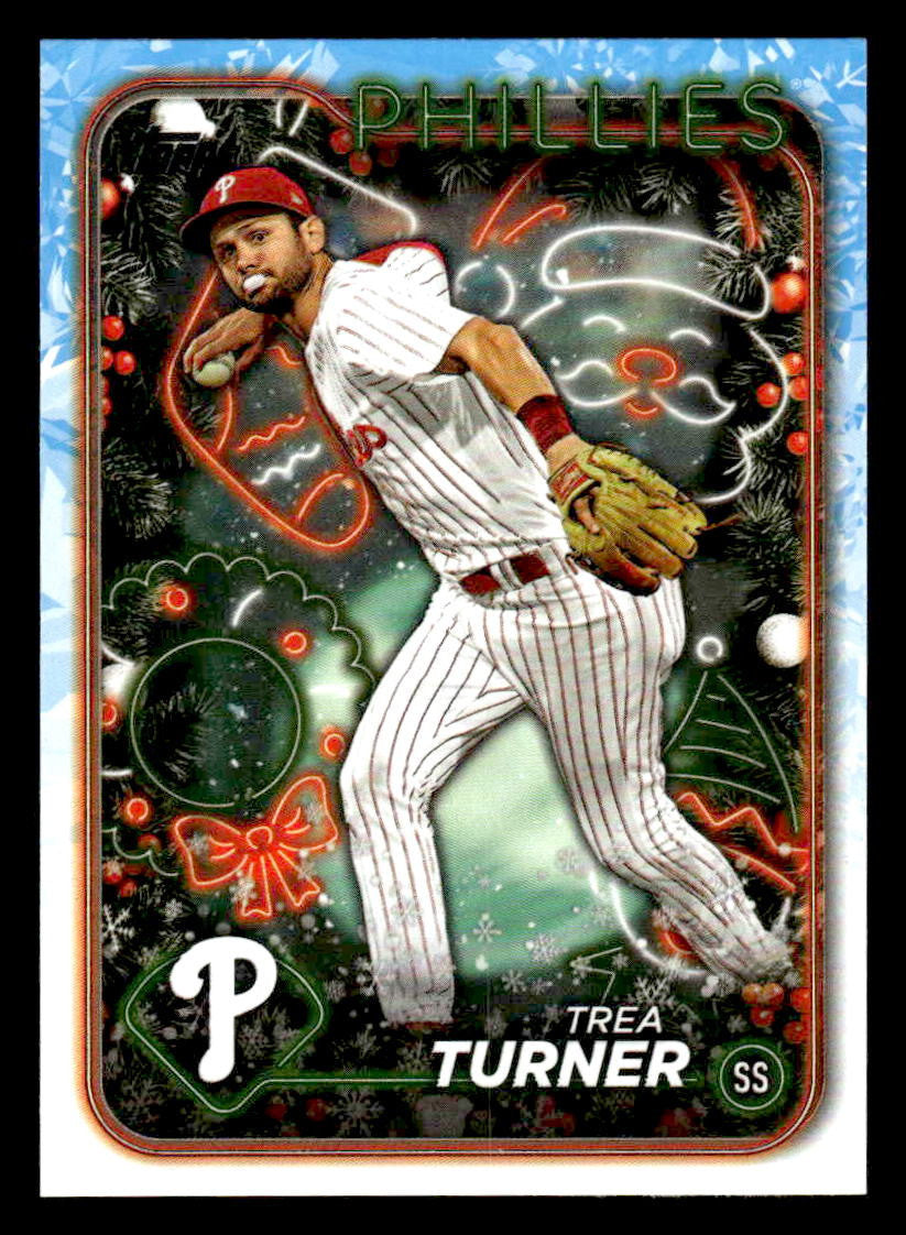 2024 Topps Holiday #H43 Trea Turner