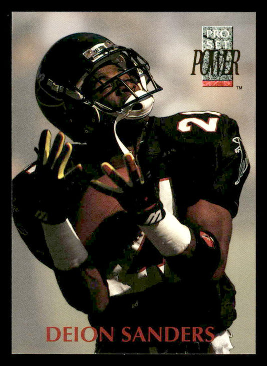1992 Pro Set Power #21 Deion Sanders