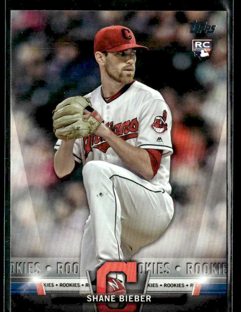 2018 Topps Update #S-34 Shane Bieber Salute