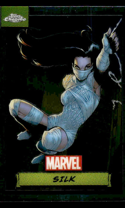2024 Topps Chrome Marvel #9 Silk
