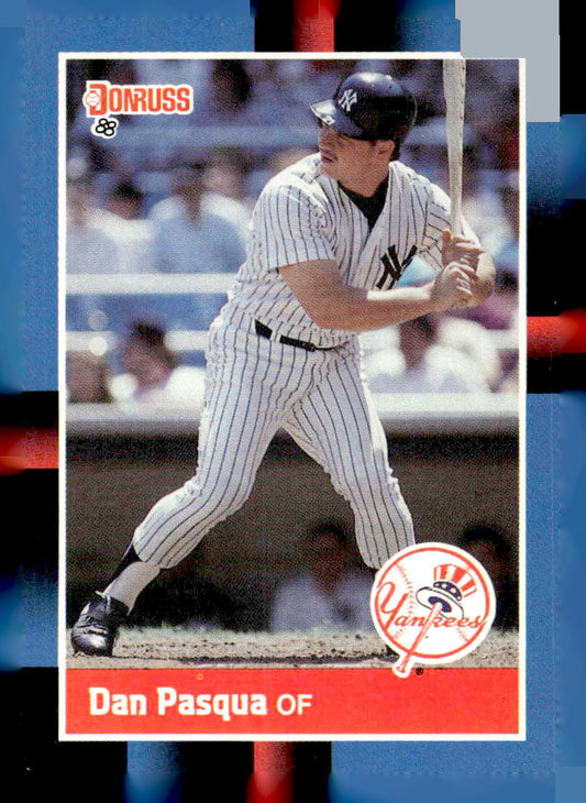 1988 Donruss #463c Dan Pasqua