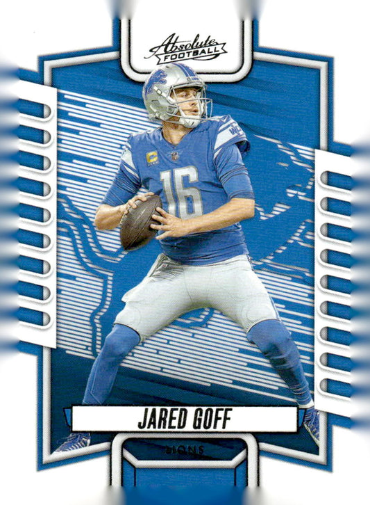 2023 Panini Absolute #31 Jared Goff Retail