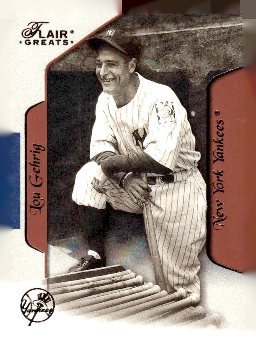 2003 Flair Greats #83 Lou Gehrig