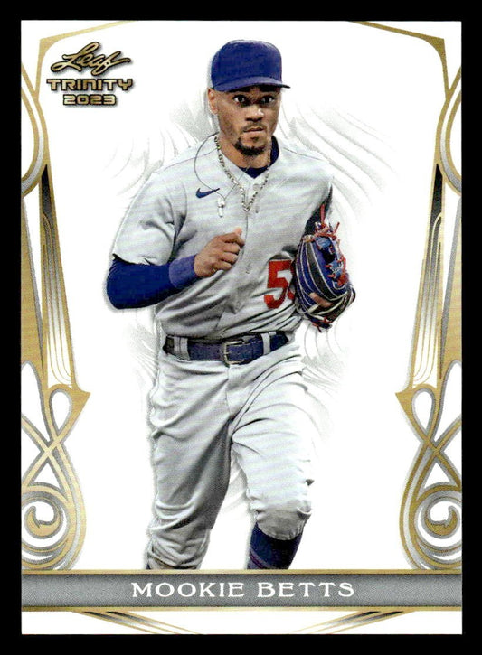 2023 Leaf Trinity #39 Mookie Betts