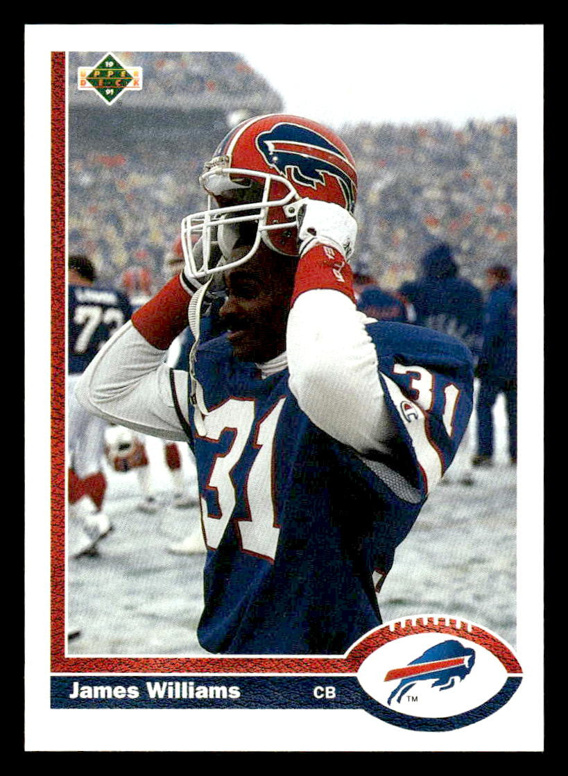 1991 Upper Deck #158 James Williams