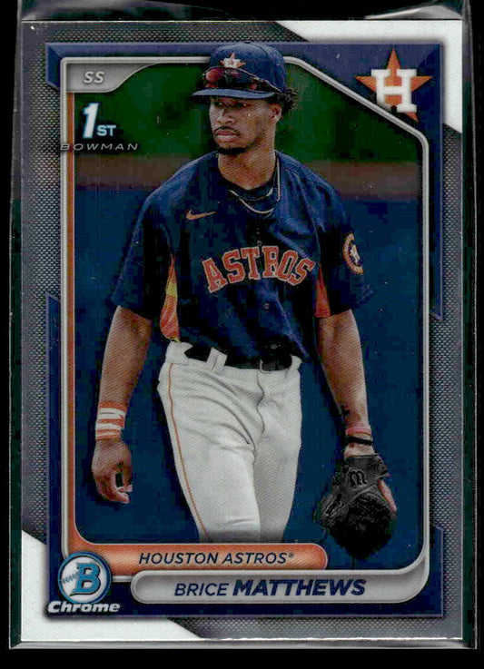 2024 Bowman #BCP-69 Brice Matthews Chrome Prospects