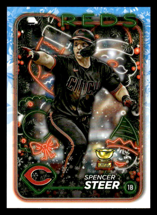 2024 Topps Holiday #H112 Spencer Steer