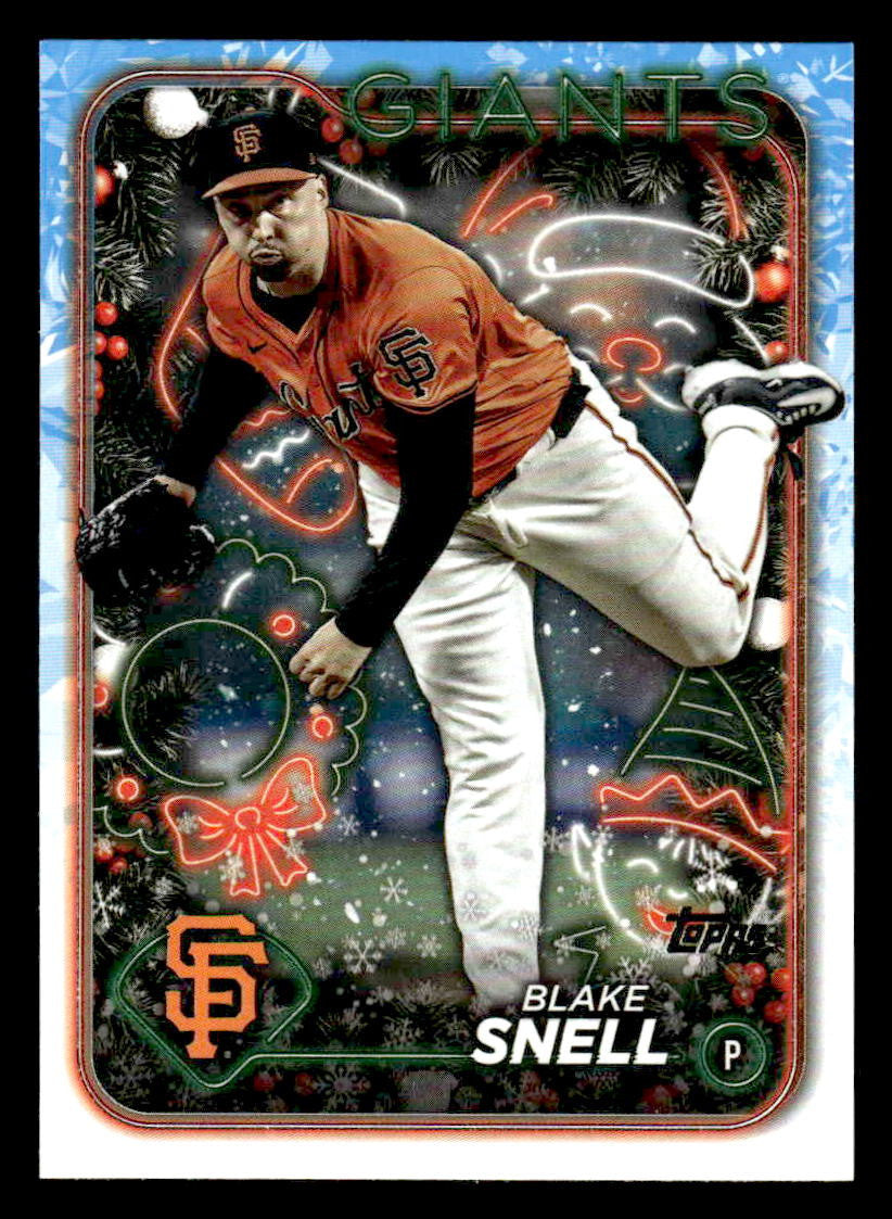 2024 Topps Holiday #H21 Blake Snell