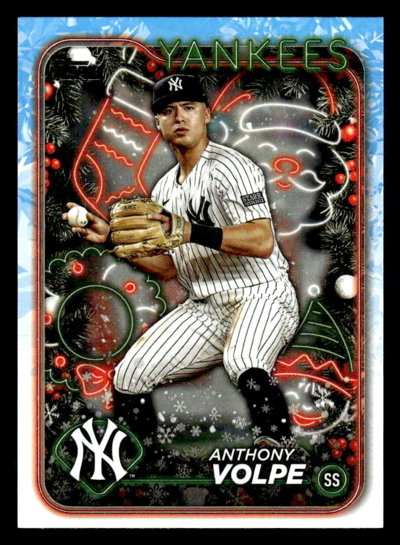 2024 Topps Holiday #H24 Anthony Volpe