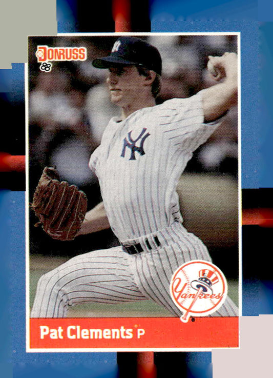 1988 Donruss #52b Pat Clements