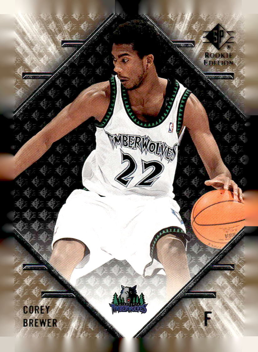 2007-08 SP Rookie Edition #65 Corey Brewer