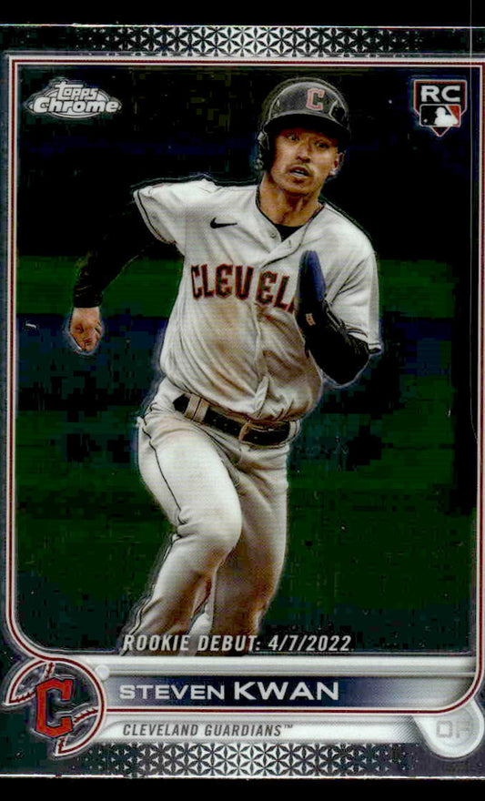 2022 Topps Chrome Update #USC178 Steven Kwan