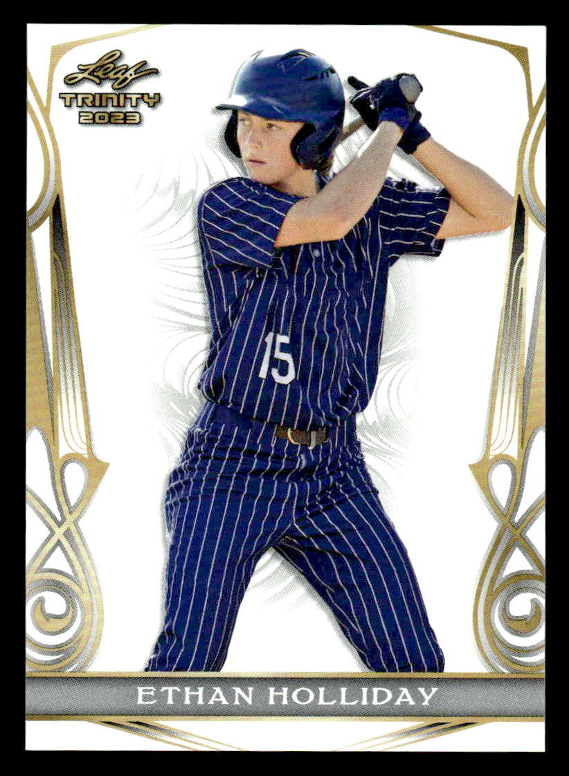 2023 Leaf Trinity #19 Ethan Holliday