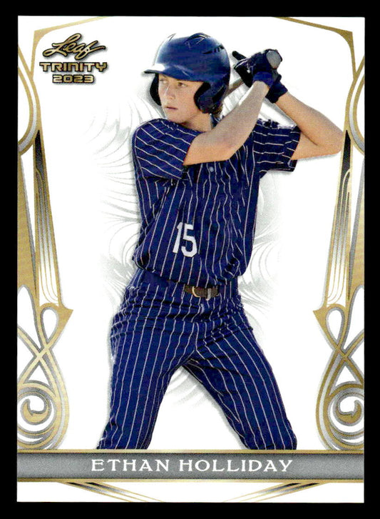 2023 Leaf Trinity #19 Ethan Holliday