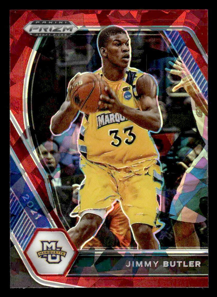 2021 Panini Prizm Draft Picks #66 Jimmy Butler Red Ice
