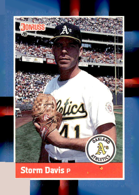 1988 Donruss #595c Storm Davis