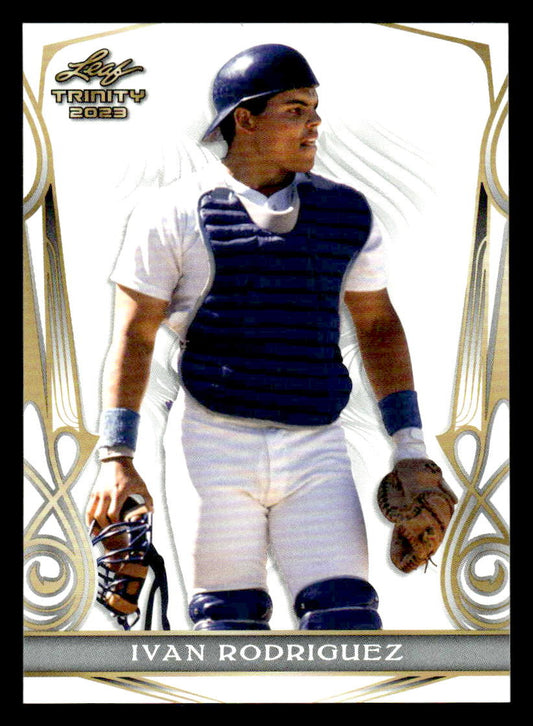 2023 Leaf Trinity #28 Ivan Rodriguez