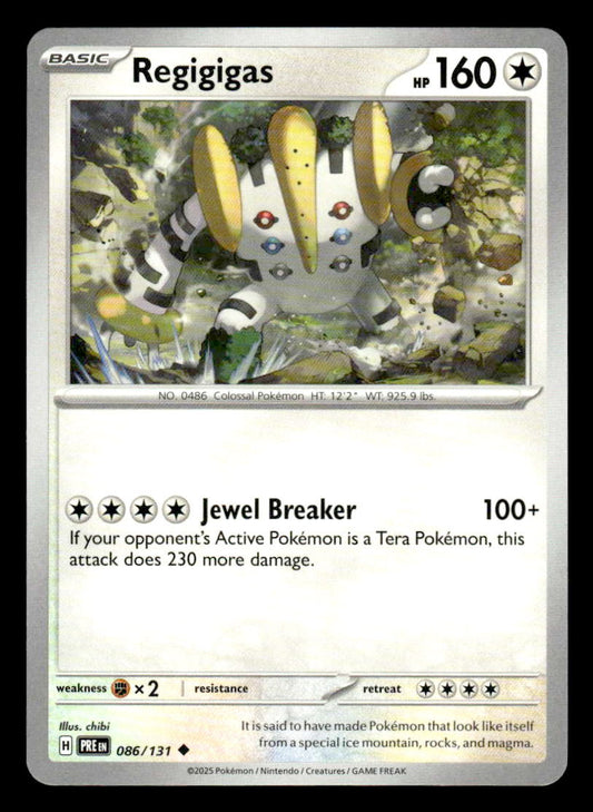 SV: Prismatic Evolutions #086/131 Regigigas Uncommon