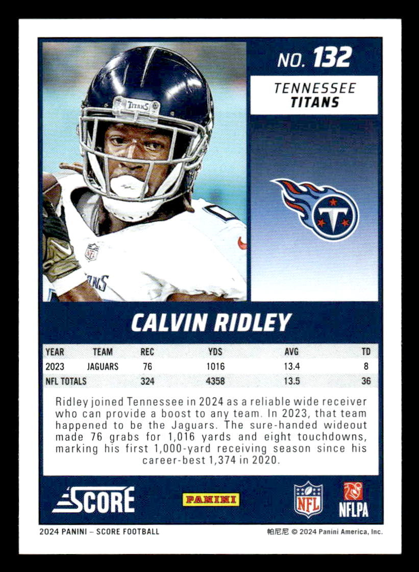 2024 Score #132 Calvin Ridley