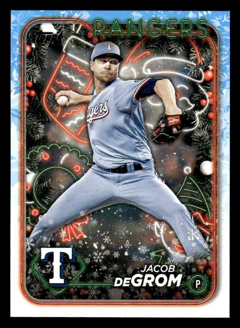2024 Topps Holiday #H177 Jacob deGrom