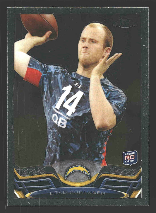 2013 Topps Chrome #67 Brad Sorensen